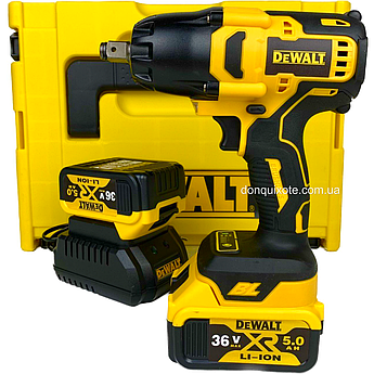 Акумуляторний гайковерт безщітковий DeWalt DCF899P2 (36V, 5 А) 600Nm, ударний гайковерт Деволт