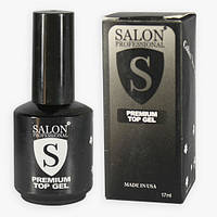 Верхнє завершальне покриття Premium Top Gel (без липкого шару) Salon Professional 17мл