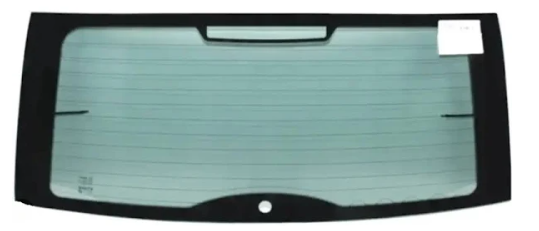 Скло заднє з підігрівом Skoda Roomster 07-14 MINIVAN Pilkington 1 отв., стоп-сигнал