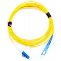 Популярний! Оптичний патчкорд Eserver SC/UPC-LC/UPC SingleMode, Simplex, 5m (ES-SC-LC/UPC-5-SM-S) - Краща якість тільки на