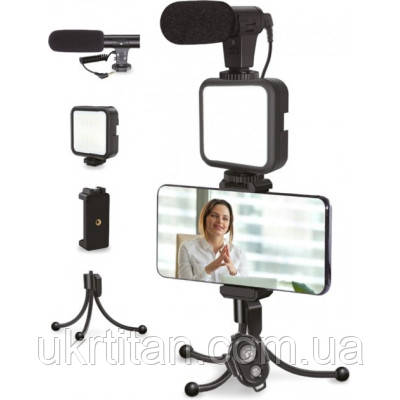 Оригінал! Набір блогера Piko Vlogging Kit PVK-02LM (1283126515095) - Вища Якість!, фото 1