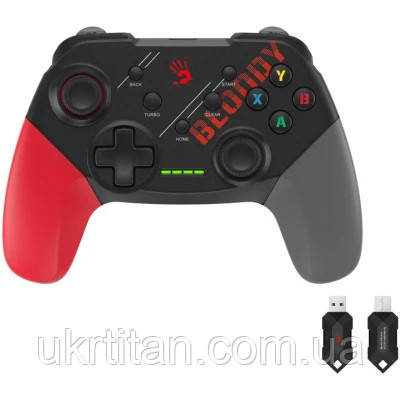 Оригінал! Геймпад A4Tech Bloody GPW50 Wireless/USB Sports Red (4711421995665) - Вища Якість!