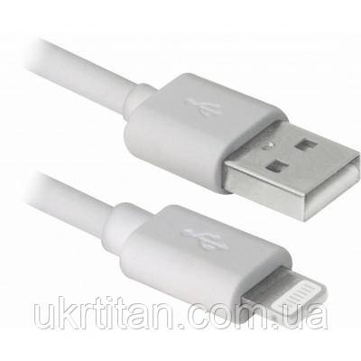 Оригінал! Дата кабель USB-C to Lightning 1.0m MFI TPE White REAL-EL (EL123500057) - Вища Якість!, фото 1