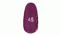 Гель лак №45 (темно фиолетовый, эмаль) 7 мл.