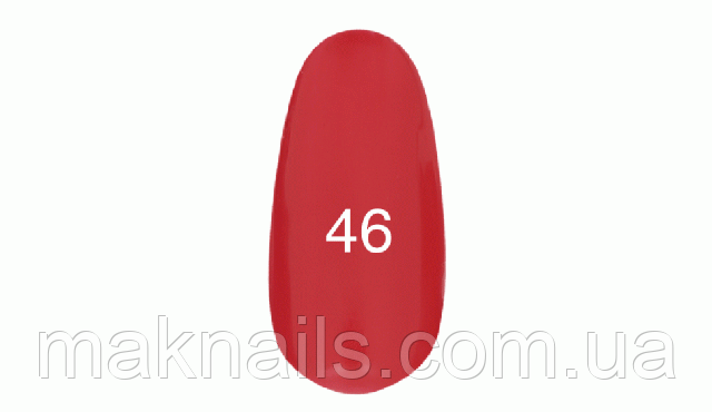 Гель лак №46 (темно-рожевий, емаль) 7 мл.