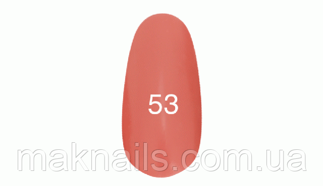 Гель лак №53 (кармін, емаль) 7 мл.
