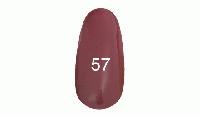Гель лак №57 ( темный пурпурно-розовый, эмаль) 7 мл.