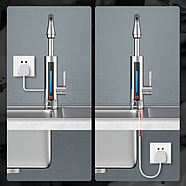 Електричний проточний кран-водонагрівач Water Heater Кран бойлер з дисплеєм та нижнім підключенням, фото 6