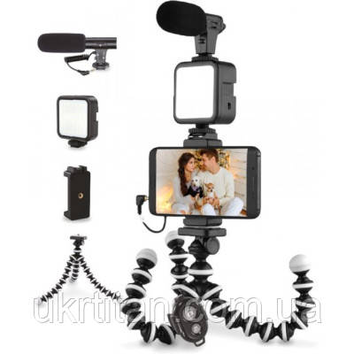 Оригінал! Набір блогера Piko Vlogging Kit PVK-03LM (1283126515101) - Вища Якість!, фото 1