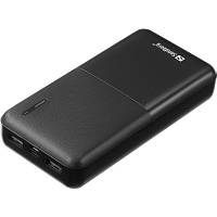 Оригінал! Батарея універсальна Sandberg 20000mAh, Saver, USB-C, Micro-USB, output: USB-A*2 Total 5V/2.4A (320-42) - Вища Якість!