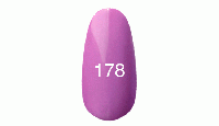 Гель лак № 178 светло фиолетовый эмаль 7мл