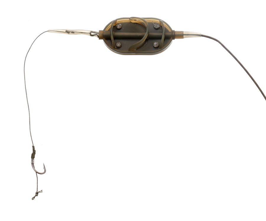 Готовая Оснастка на ледкоре Carp Pro "Flat Method Feeder" №6 80г