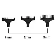 Професійна машинка для стрижки волосся DSP 90286 Акумуляторний триммер для бороди та вусів, фото 3