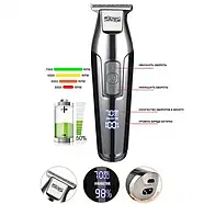 Професійна машинка для стрижки волосся DSP 90286 Акумуляторний триммер для бороди та вусів, фото 4