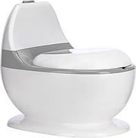 Дитячий горщик FreeON зі звуком змиву, білий, фото 3