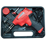 Паяльник імпульсний із трансформатором 200 Вт, 230 В, 3-режими, з комплектом насадок INTERTOOL RT-2003, фото 2