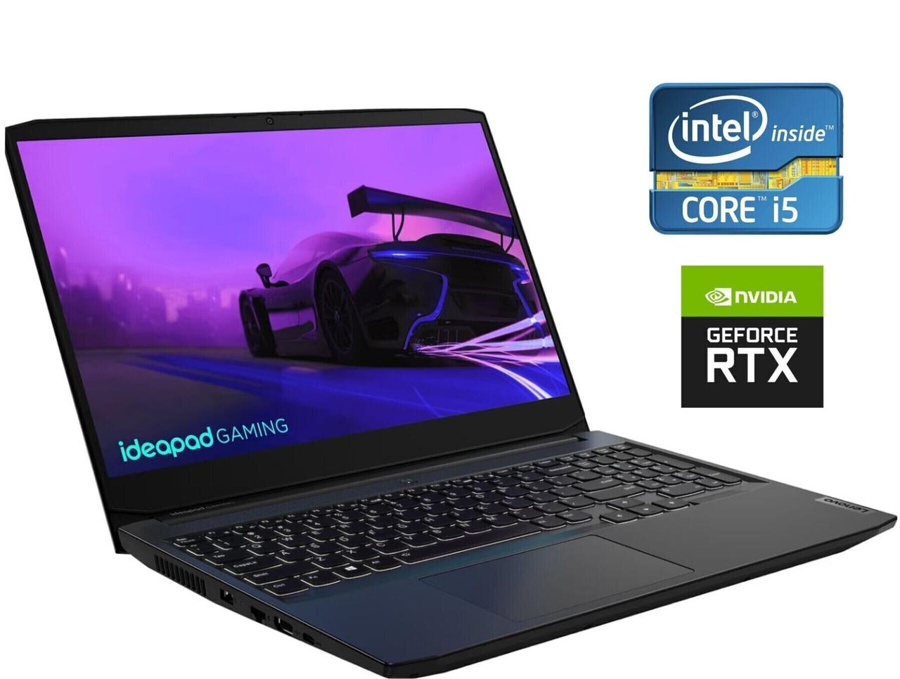 Ігровий ноутбук Lenovo IdeaPad Gaming 3 15IHU6/ 15.6" 1920x1080/ i5-11300H/ 8GB RAM/ 512GB SSD/ RTX 3050 4GB
