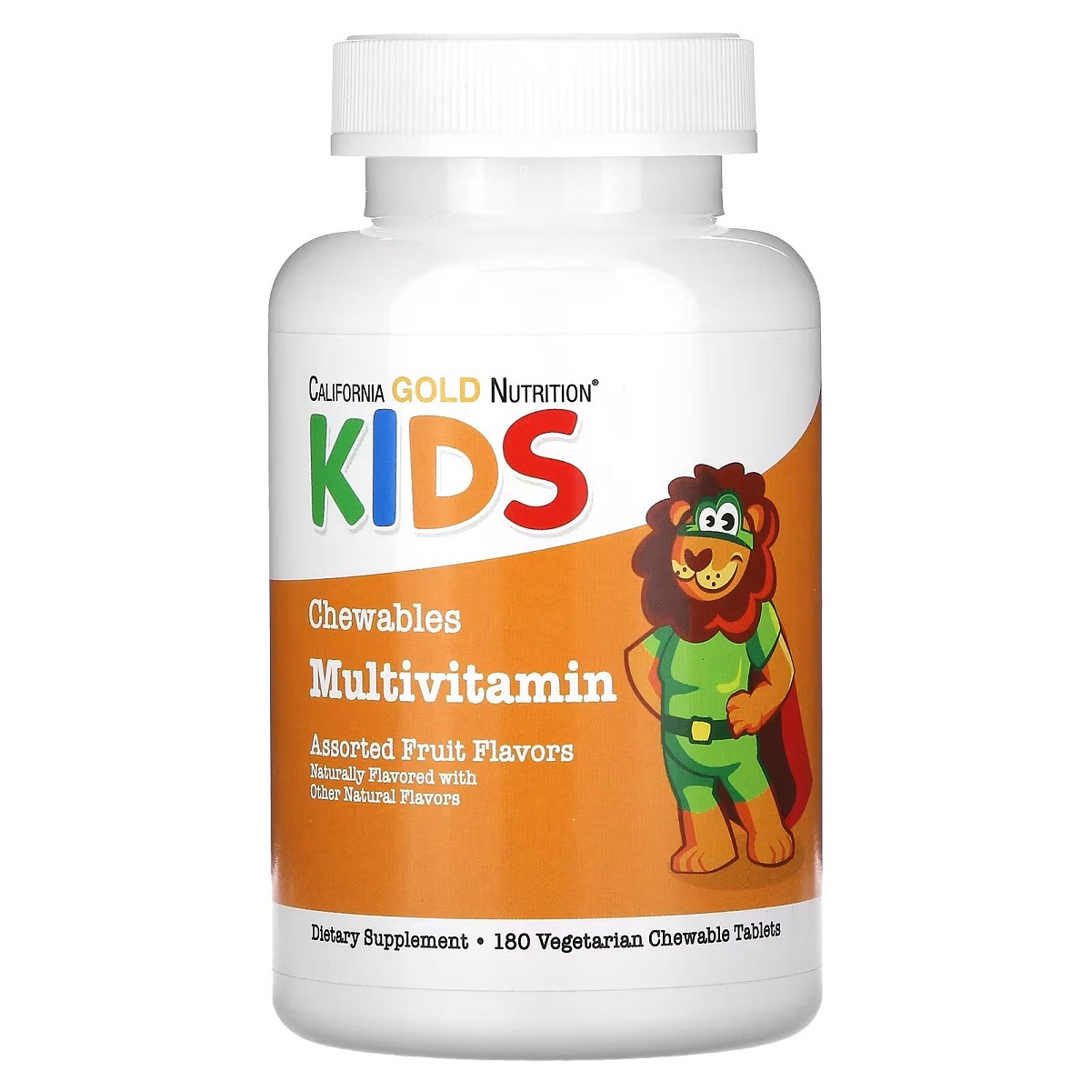 Мультивітаміни для дітей, смак фруктового асорті, Chewable Multi-Vitamin For Child, California Gold