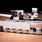 Колекційна модель конструктор Metal Time Bulat український танк T-64 Булат, фото 5