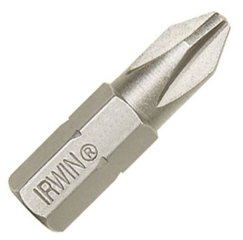 Біта Phillips INSERT BIT 1/4"/25 мм PH3 10 шт., IRWIN