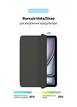 Чохол книжка TPU ArmorStandart Smart Case для Apple iPad Air 11 2024 Charcoal Grey (ARM78143), фото 5
