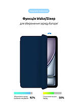 Чохол книжка TPU ArmorStandart Smart Case для Apple iPad Air 11 2024 Midnight Blue (ARM78295), фото 5