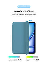 Чохол книжка TPU ArmorStandart Smart Case для Apple iPad Air 13 2024 Denim (ARM76330), фото 5