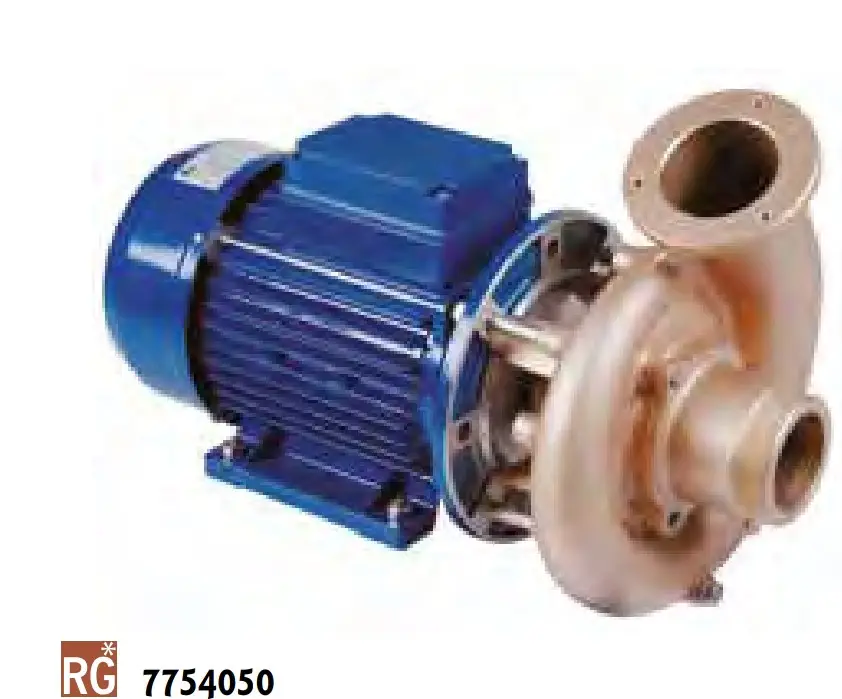 Насос з бронзи 2,6 кВт, 380 В. 63м3 в годину, фото 1