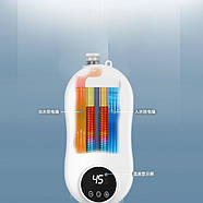 Електричний проточний водонагрівач із душем Electric water heater RYK-007 Бойлер кран настінний проточний, фото 4