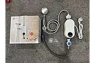 Електричний проточний водонагрівач із душем Electric water heater RYK-007 Бойлер кран настінний проточний, фото 9