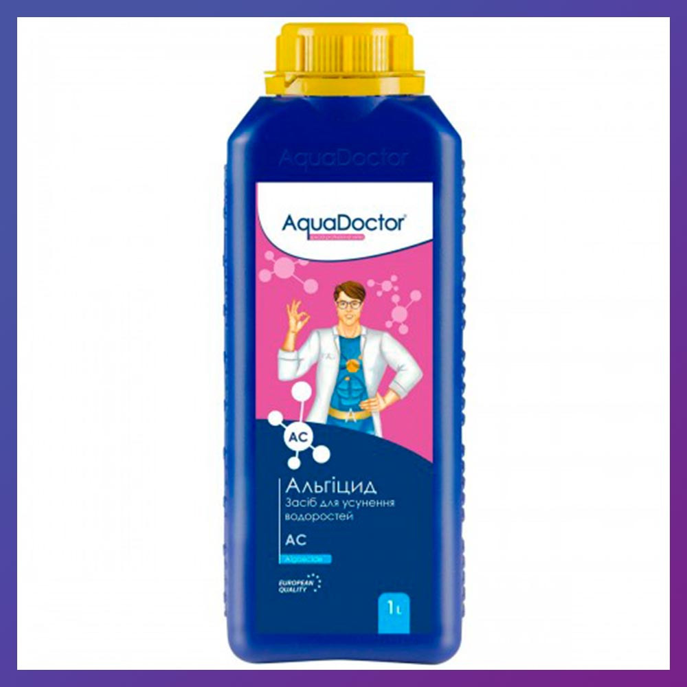 Хімія для басейну AquaDoctor АС альгіцид 1л