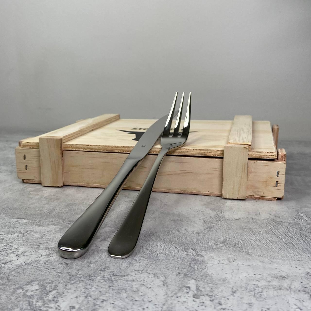 Набір столового приладдя для стейка WMF 6 персон 12 предметів