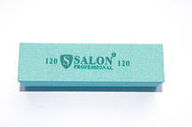 Баф для нігтів Salon Professional 120/120, блакитний