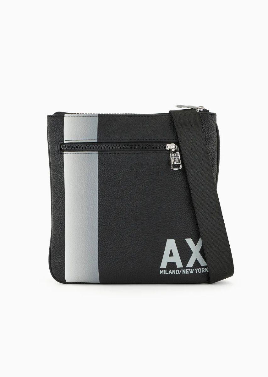 Чоловіча сумка Armani Exchange через плече 1159811809 (Чорний, One size)