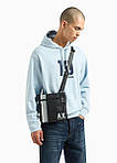 Чоловіча сумка Armani Exchange через плече 1159811809 (Чорний, One size), фото 7