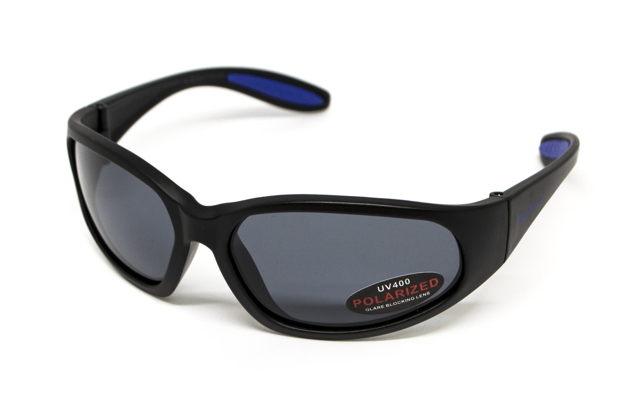 Окуляри поляризаційні BluWater Samson-2 Junior Polarized (gray), сірі (mini), фото 1