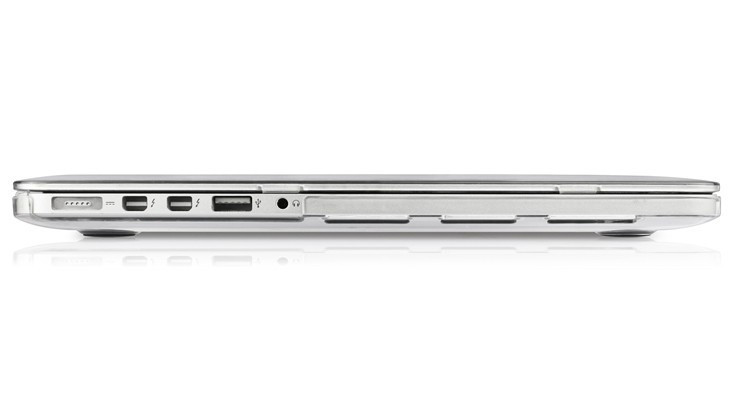 Ударопрочный чехол hardshell case для MacBook Air 13.3 Clear - фото 8 - id-p438647847