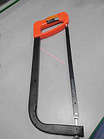 Пила ножівка ручна Б/У Ножівка для металу LT 300 мм пластикова ручка (37-02)