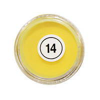 Акрилова пудра My Nail № 14 (жовта)