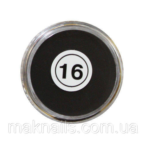 Акрилова пудра My Nail № 16 (чорна)