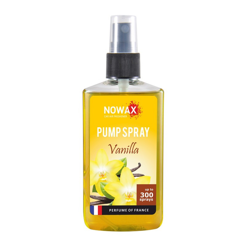 Ароматизатор у машину-пахучка для авто Nowax Pump Spray 75 мл Vanilla (NX07513)