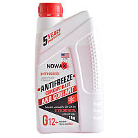 Антифриз преміумкласу концентрат червоного кольору G12 1 кг Nowax (NX01009)