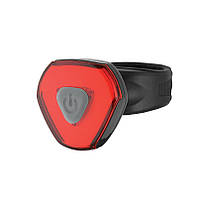 Велосипедний задній ліхтар 18xLEDs, 35lm, 260mAh, час роботи до 5 год, 6 реж роб, IP(20/100шт/уп)