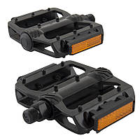 Велосипедні педалі GREY'S із алюмінієвого сплаву, чорні, 1 пара