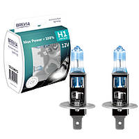 Галогенові лампи Brevia H1 Max Power + 100% 12 V 55 W