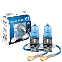 Галогенові лампи Brevia H3 Power Blue 4200 K 12 V 55 W