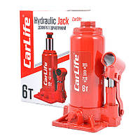 Домкрат пляшковий 6 т 200-385 мм гідравлічний CARLIFE (BJ406)