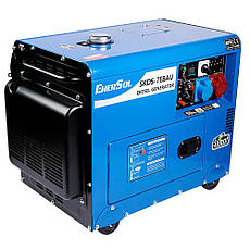 Генератор дизельний EnerSol SKDS-7EBAU, фото 4
