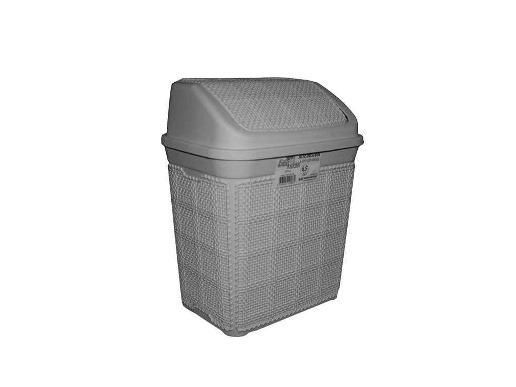 Смітник JUTE прям. з/кр. (23х 17х 29СМ) 6,5Л (сірий) ТМ AKAY PLASTIK BP