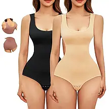 Коригувальна жіноча боді модельна спідня білизна 35-110 кг Body shaping clothes YU227, фото 5